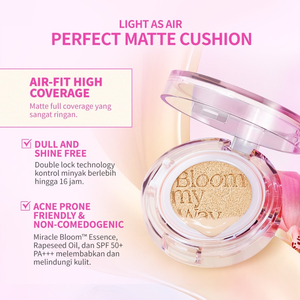 HEBE Beauty Style Barenbliss Bloomatte Perfect Zoom Cover Cushion MC1 Freesia