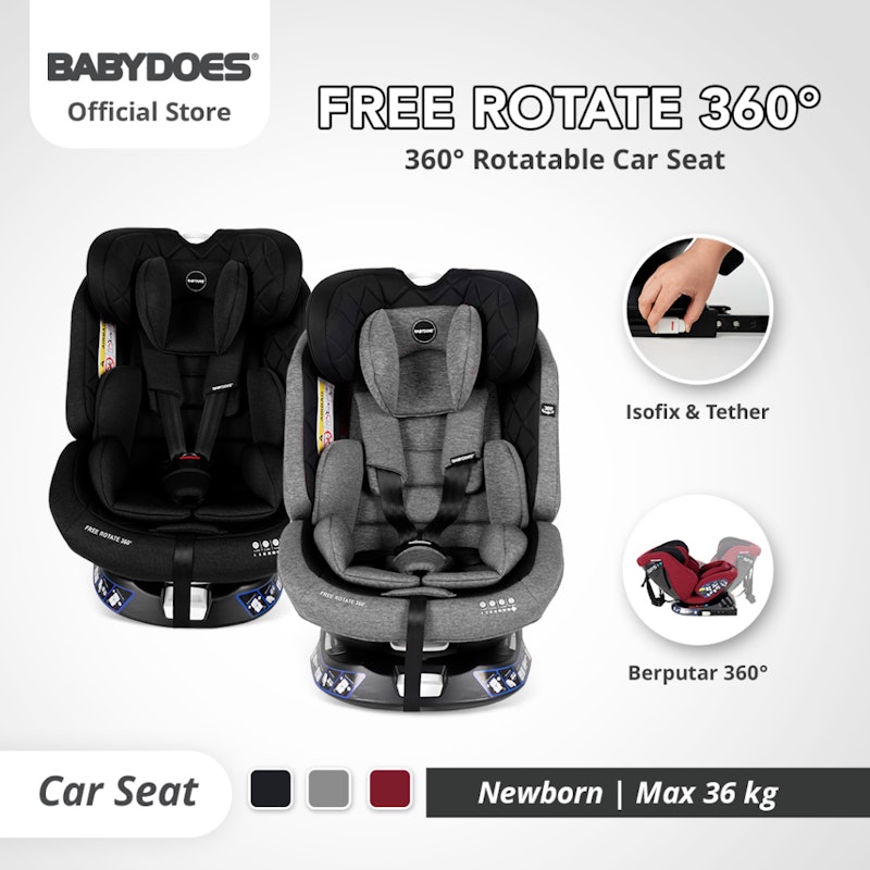 Carseat Free Rotate 360° 3