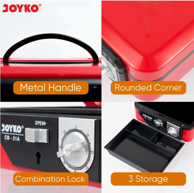 Atali Makmur JOYKO Cash Box Double Lock  CB-21A