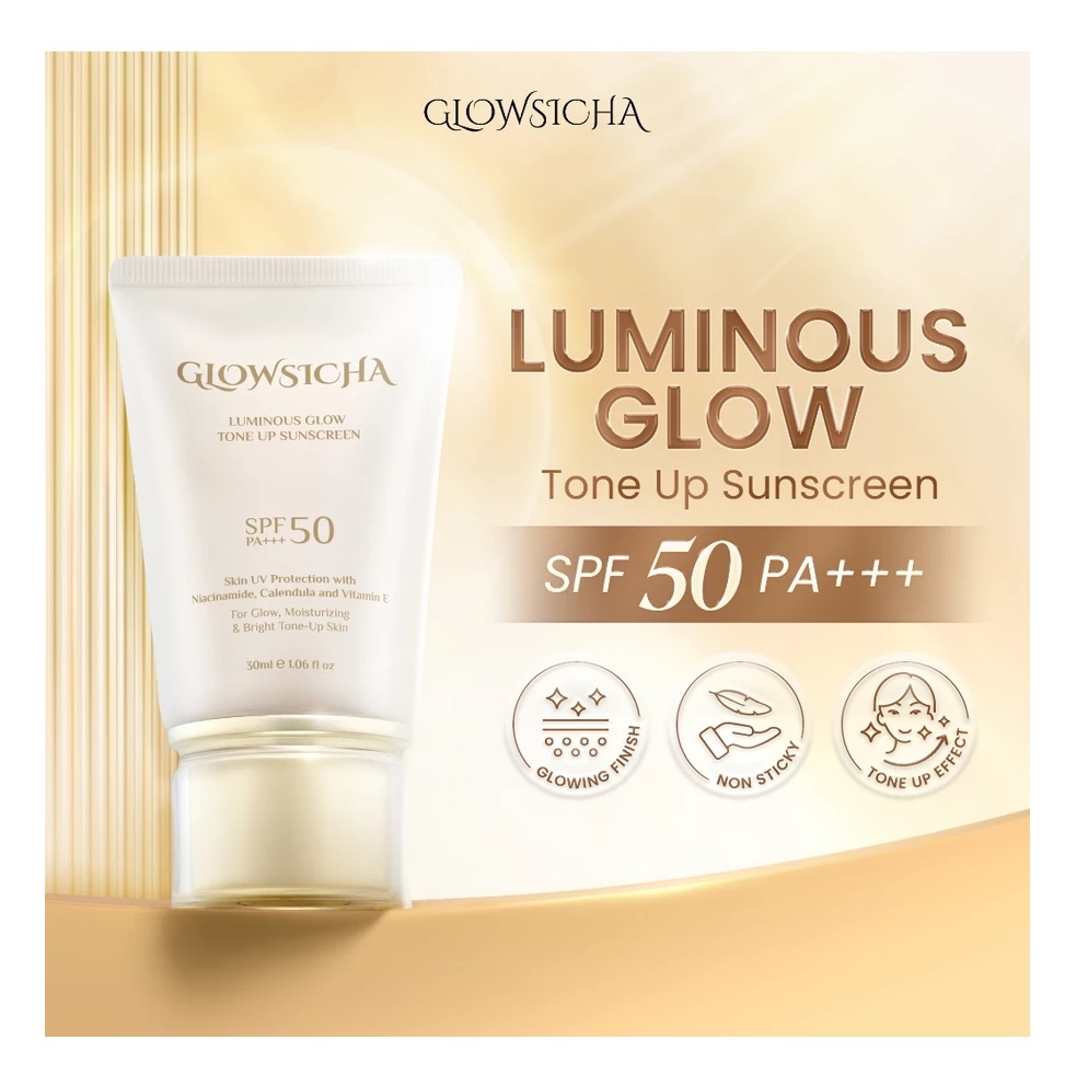  Glowsicha Luminous Glow Tone Up Sunscreen SPF 50 PA+++