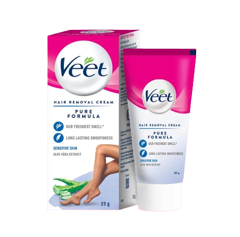 Veet ｜ Hair Removal Cream Pure Formula Sensitive Skin