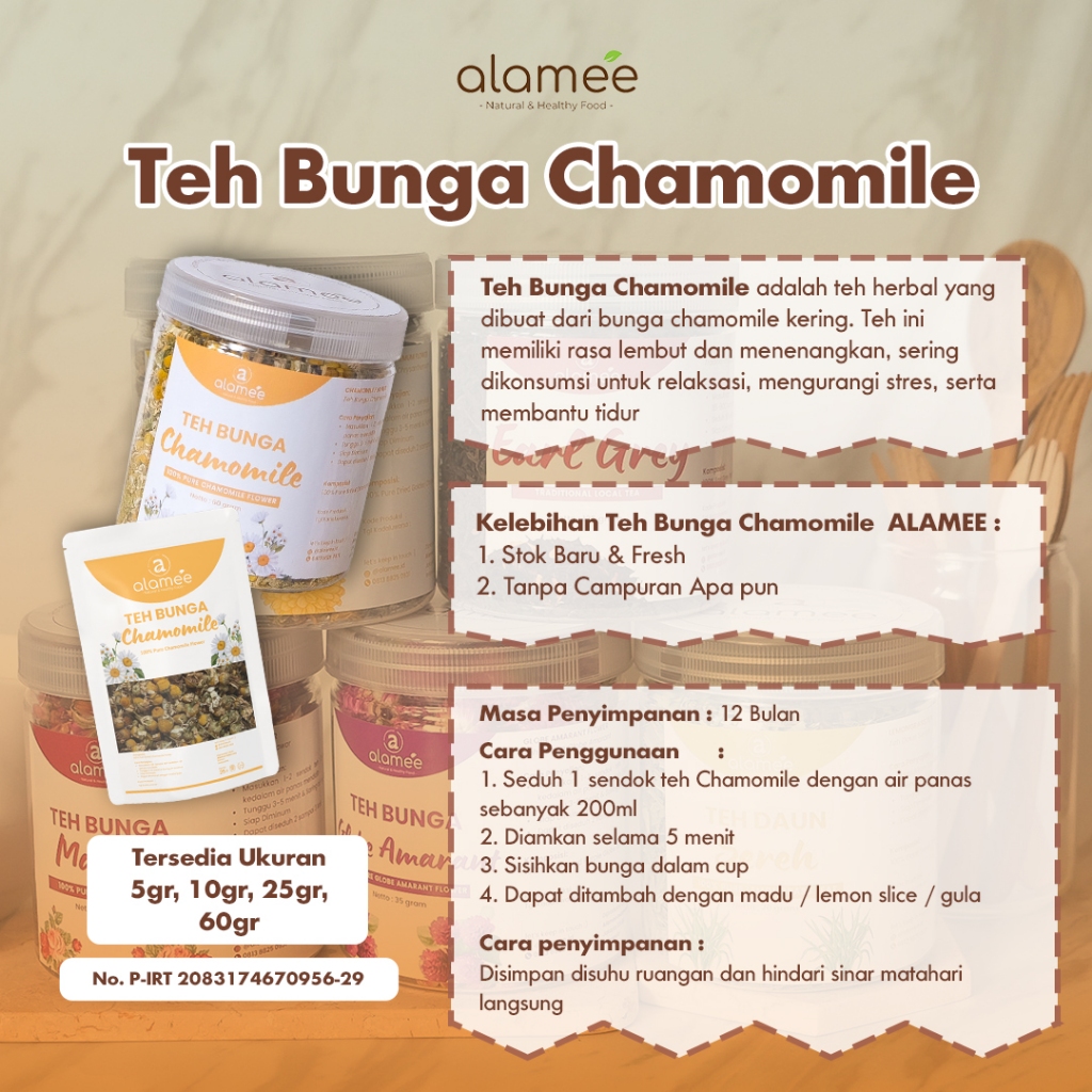 Alamee Teh Bunga Chamomile 4