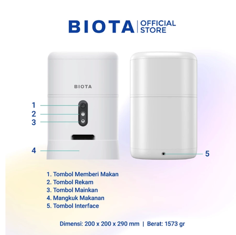 Biota Smart Pet Feeder 3