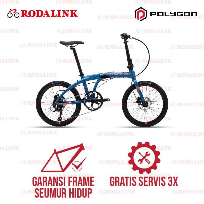Insera Sena Polygon Urbano 5 Folding Bike