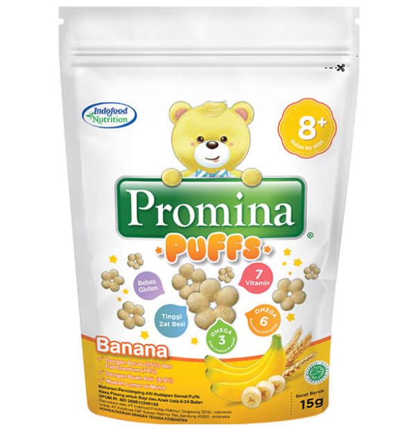 Promina Puffs Pisang 15 g