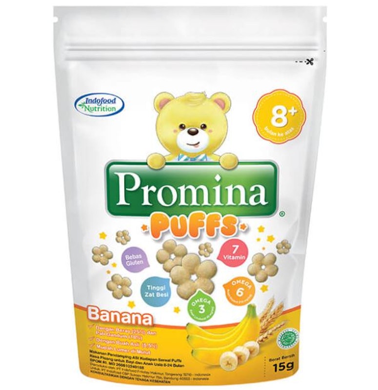 Promina Puffs Pisang 15 g 1