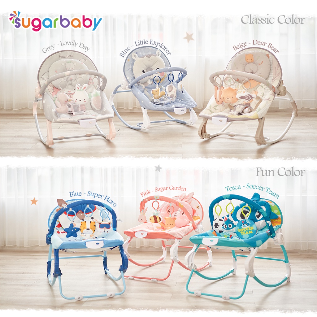 Kindalin Utama Internasional SugarBaby 10in1 Premium Rocker