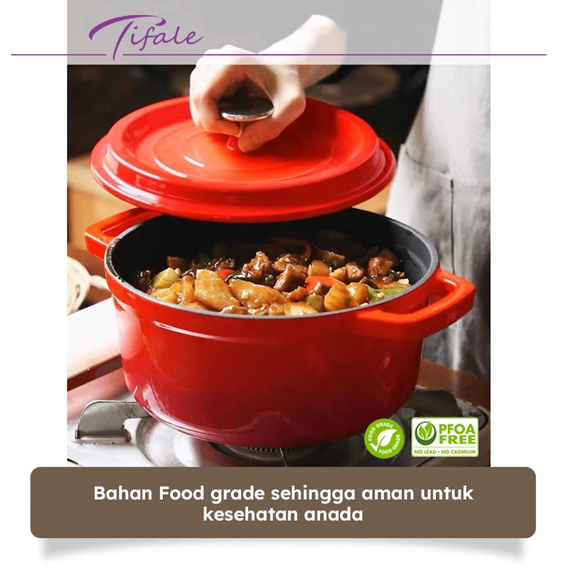 Tifale Enamel Cast Iron 5