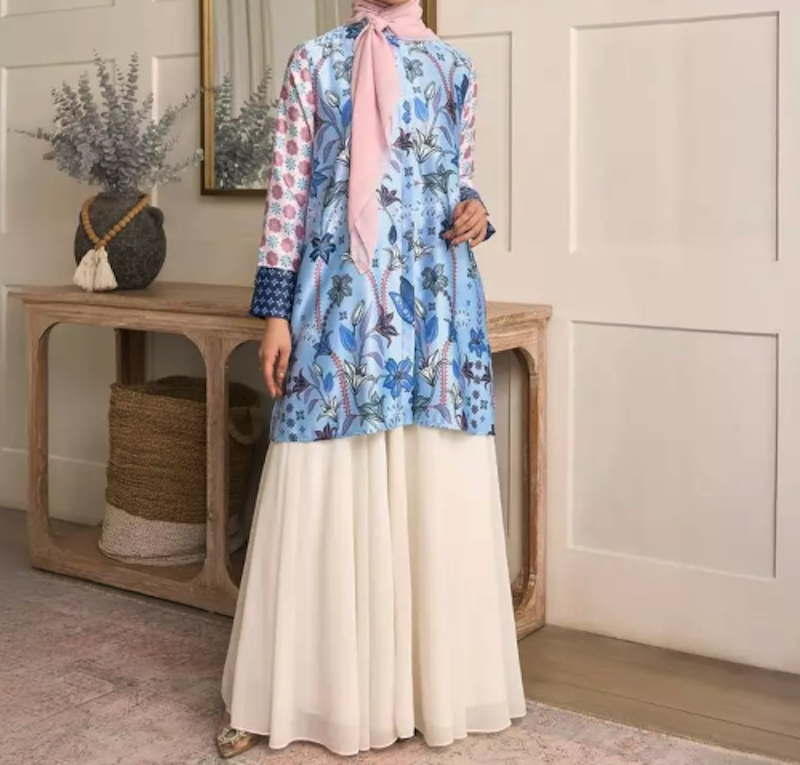 ZM Zaskia Mecca Primadona Series Edisi Lilya Raya Rietta Tunik 5