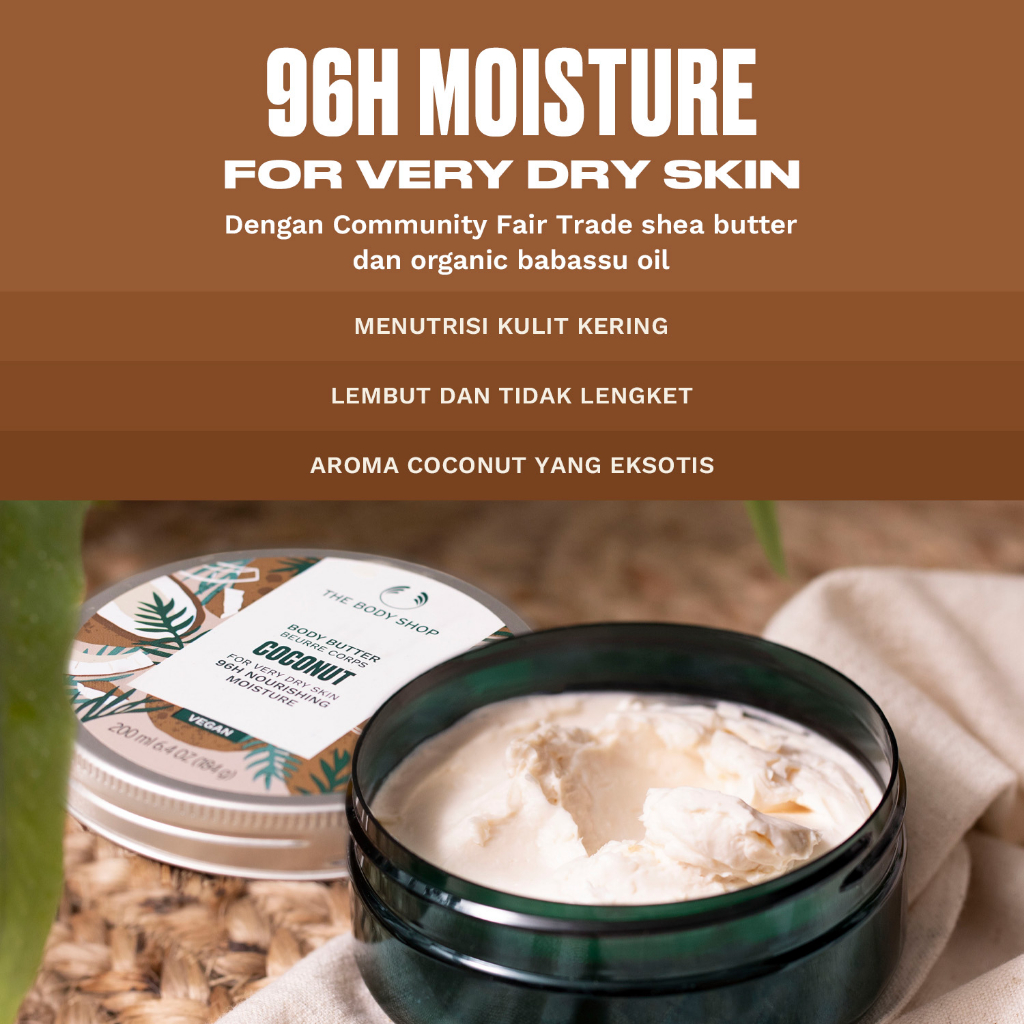 The Body Shop  New Coconut Body Butter