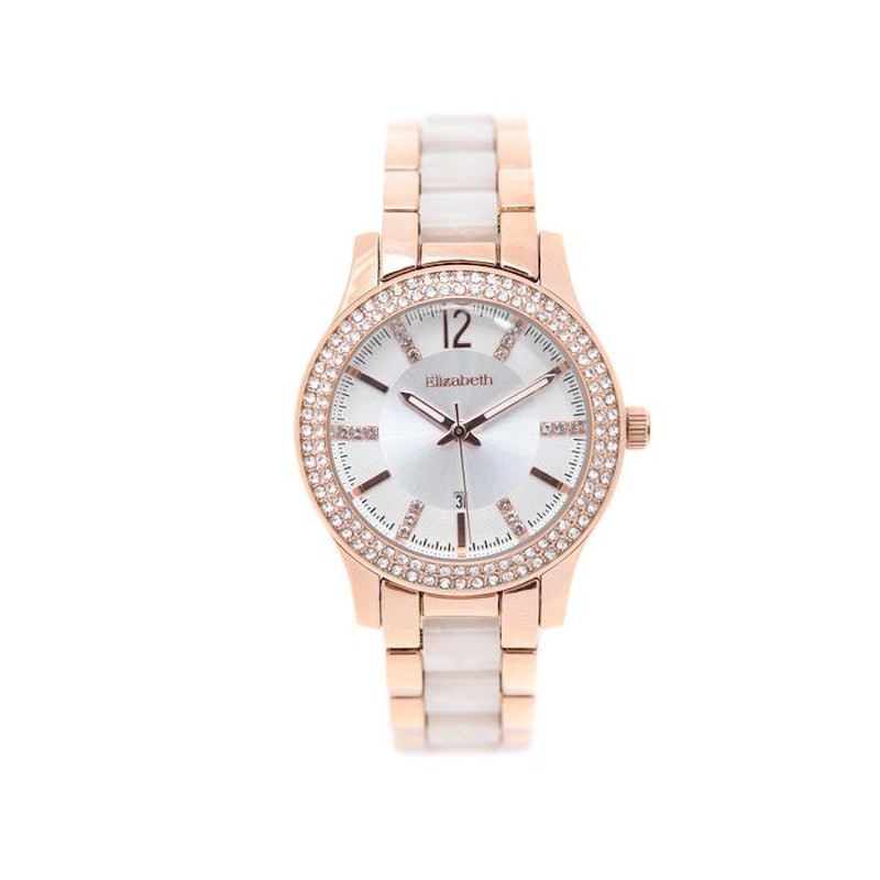 Elizabeth Jam Tangan Wanita Marble Strap 5