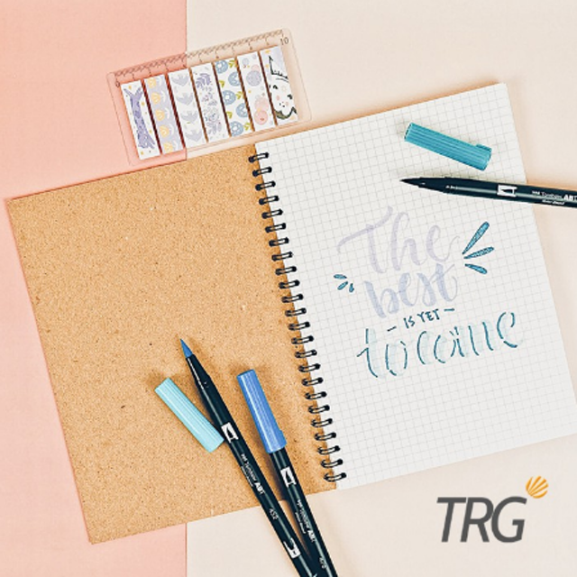 Sinar Mega TRG Spiral Notebook A5 Kraft Cover