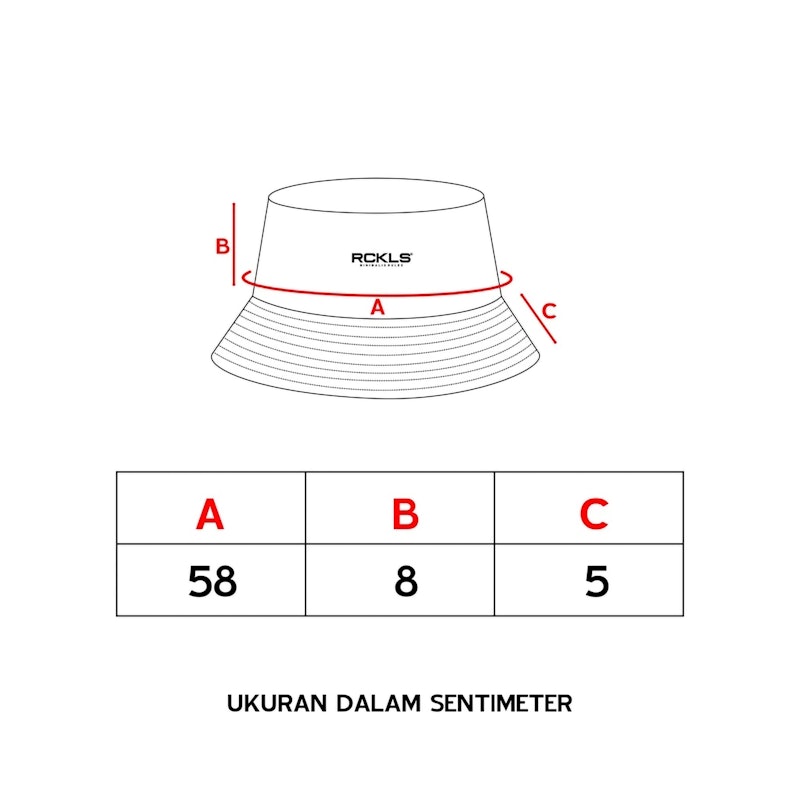 RCKLS. Bucket Hat Rainbow 3