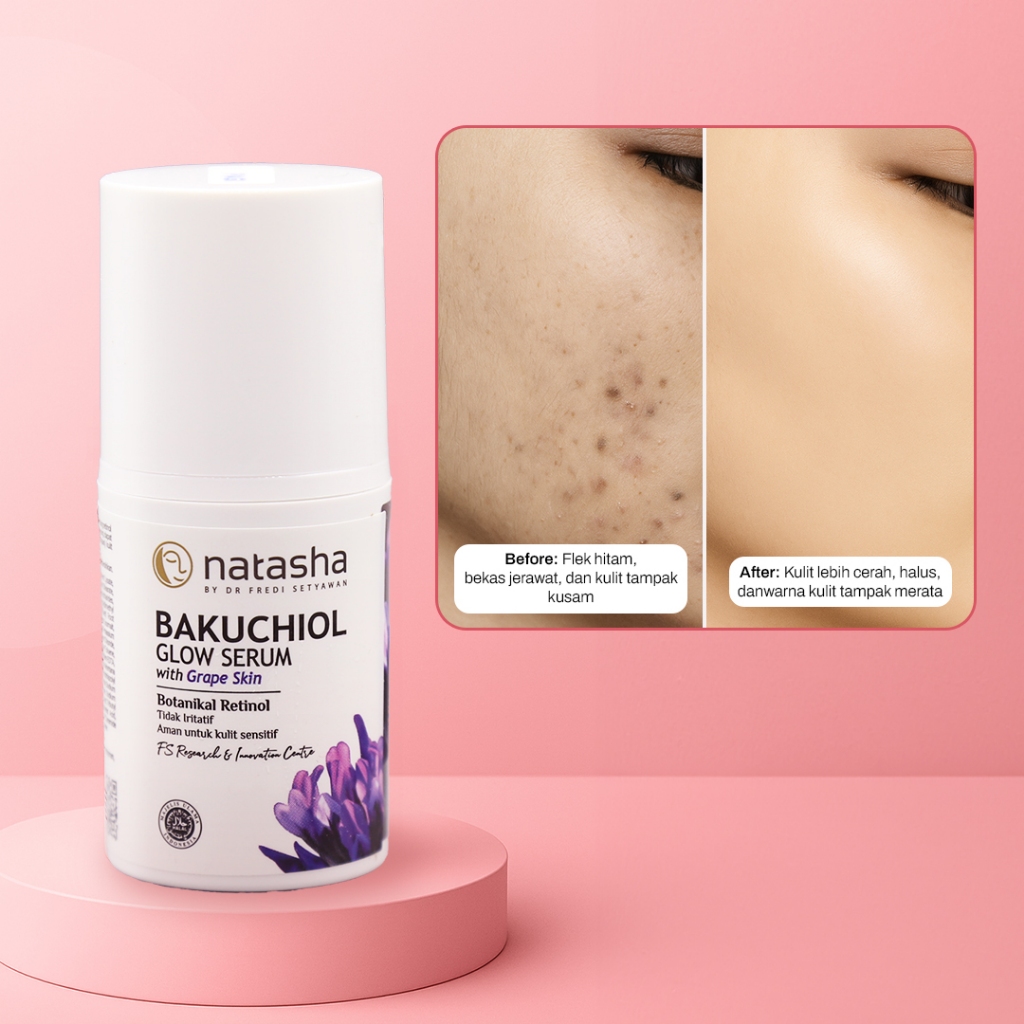 Pesona Natasha Gemilang Natasha Bakuchiol Glow Serum
