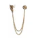 Collar Bar Lapel Pin Bros Jas - Topeng Rantai 1