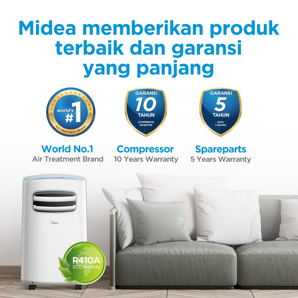 Midea Planet Indonesia Midea AC Portable 1.5 PK MPF2-12CRN1