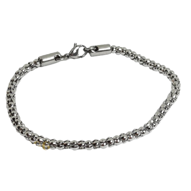 Gelang Couple Titanium Silver