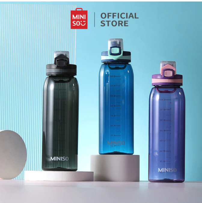 MINISO Botol Minum Air 900 ml  5