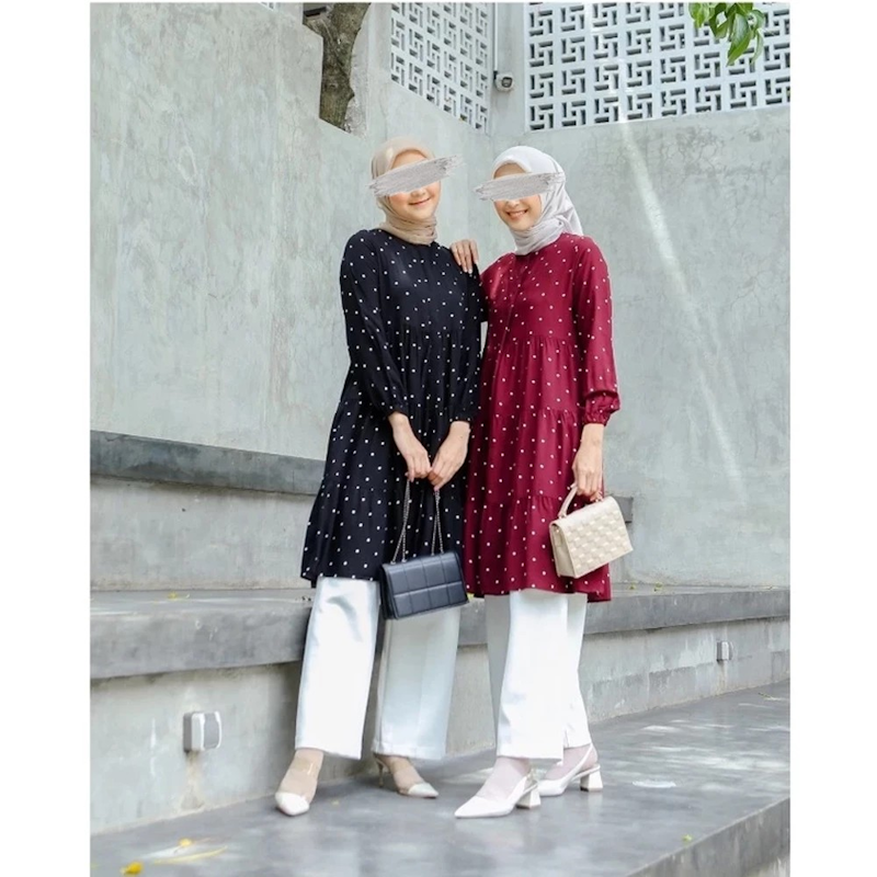 Dama Kara Kaimana Tunik Embroidery Sleeveless 3