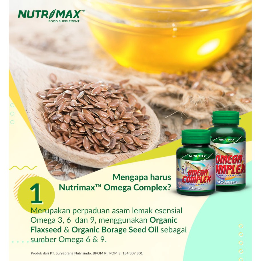 Nutrimax Omega Complex 3