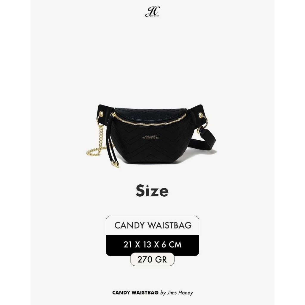 Jimshoney Indonesia Pratama Jims Honey Candy Waist Bag 