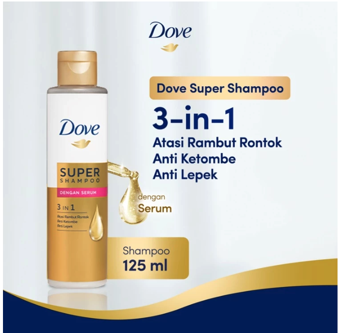 Dove 3 in 1 Super Shampoo
