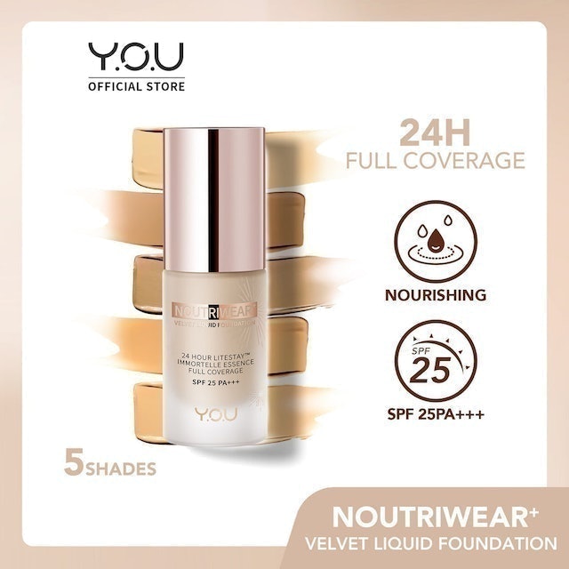 Y.O.U NoutriWear+ Velvet Liquid Foundation