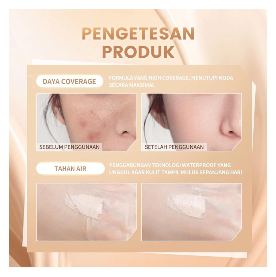 FCL Internasional Indonesia FOCALLURE Skin Evolution Fluid Foundation  #04 Natural