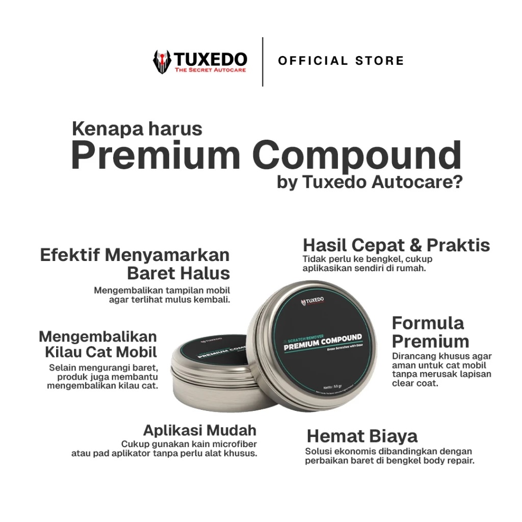 Tuxedo Autocare Scratch Remover Compound 2