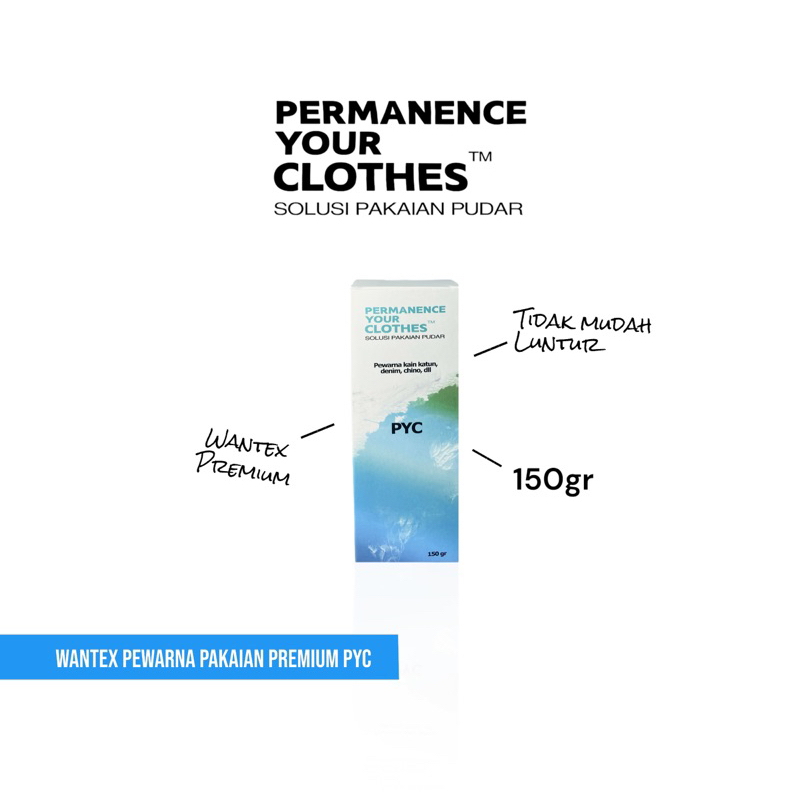 PYC CREATIVE PRATAMA Permanence Your Clothes Pewarna Kain