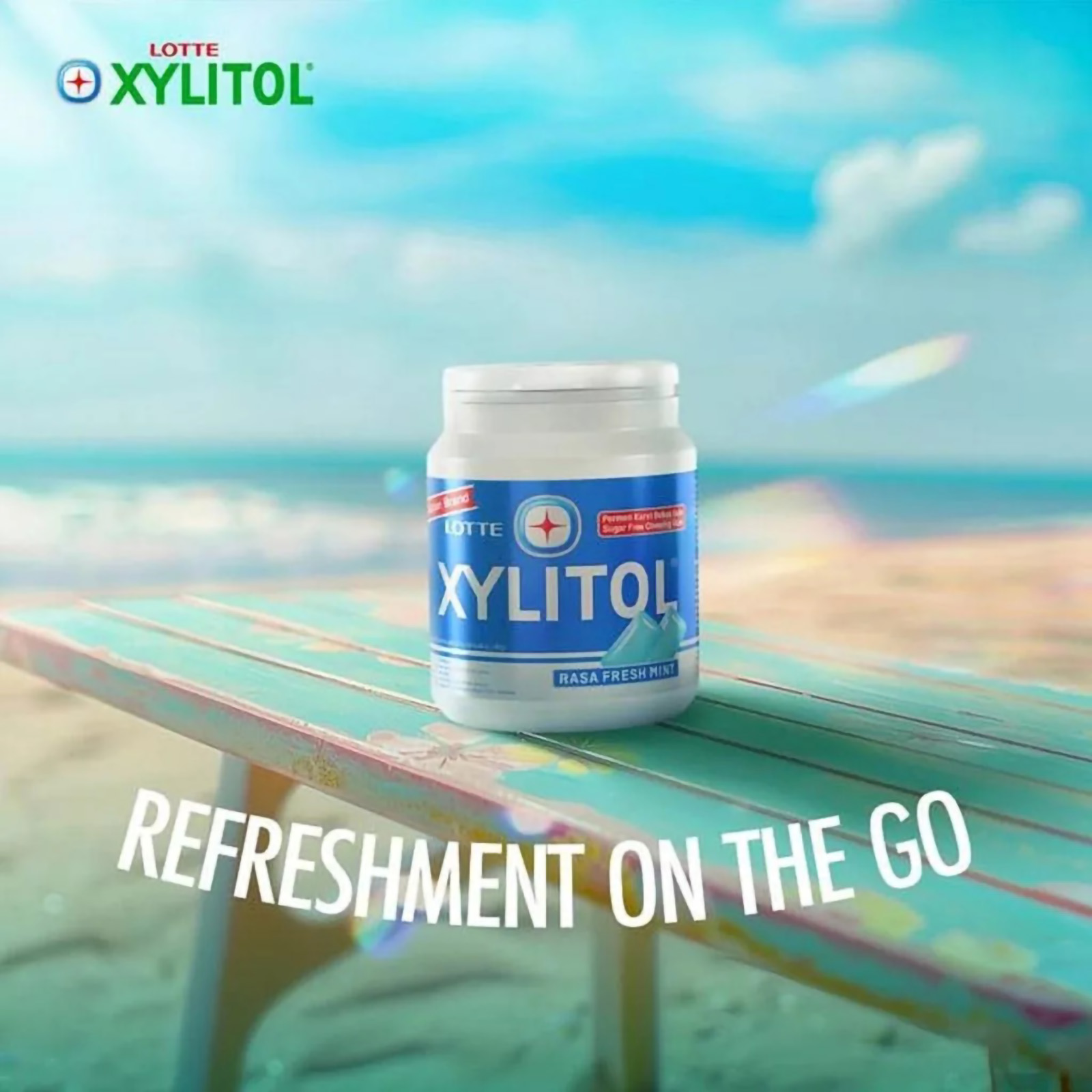Xylitol Rasa Fresh Mint