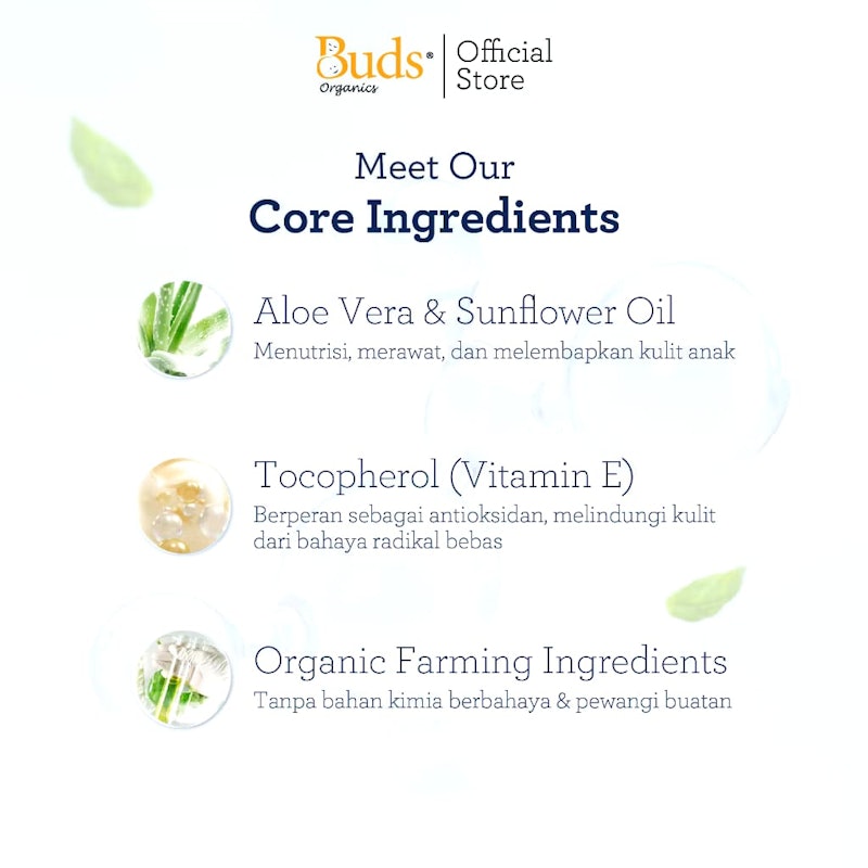 Buds Organics Shower Gel for Kids 5