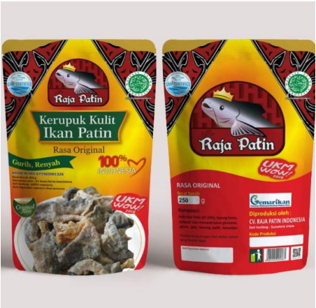 Kerupuk Kulit Ikan Patin