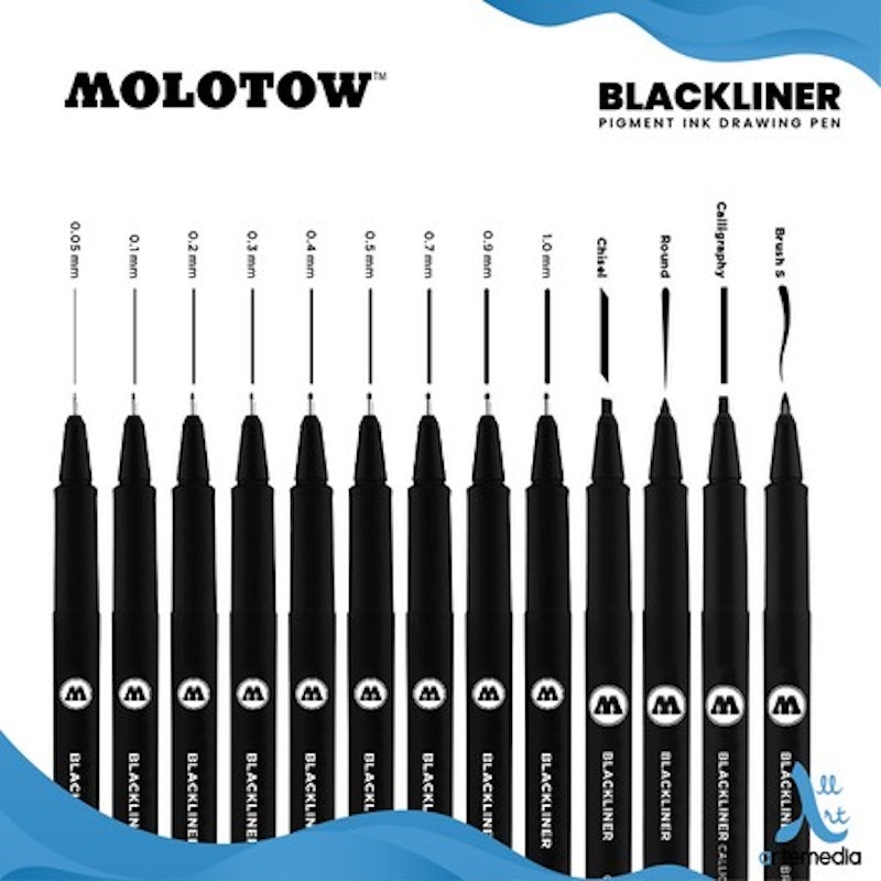 Molotow Blackliner Drawing Pen 4