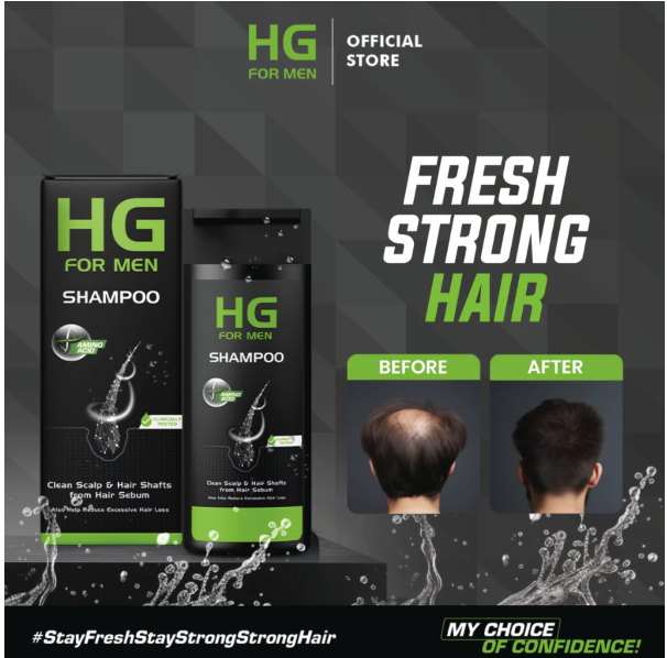 Gondowangi Tradisional Kosmetika HG For Men Paket Perawatan Rambut Rontok Pria 