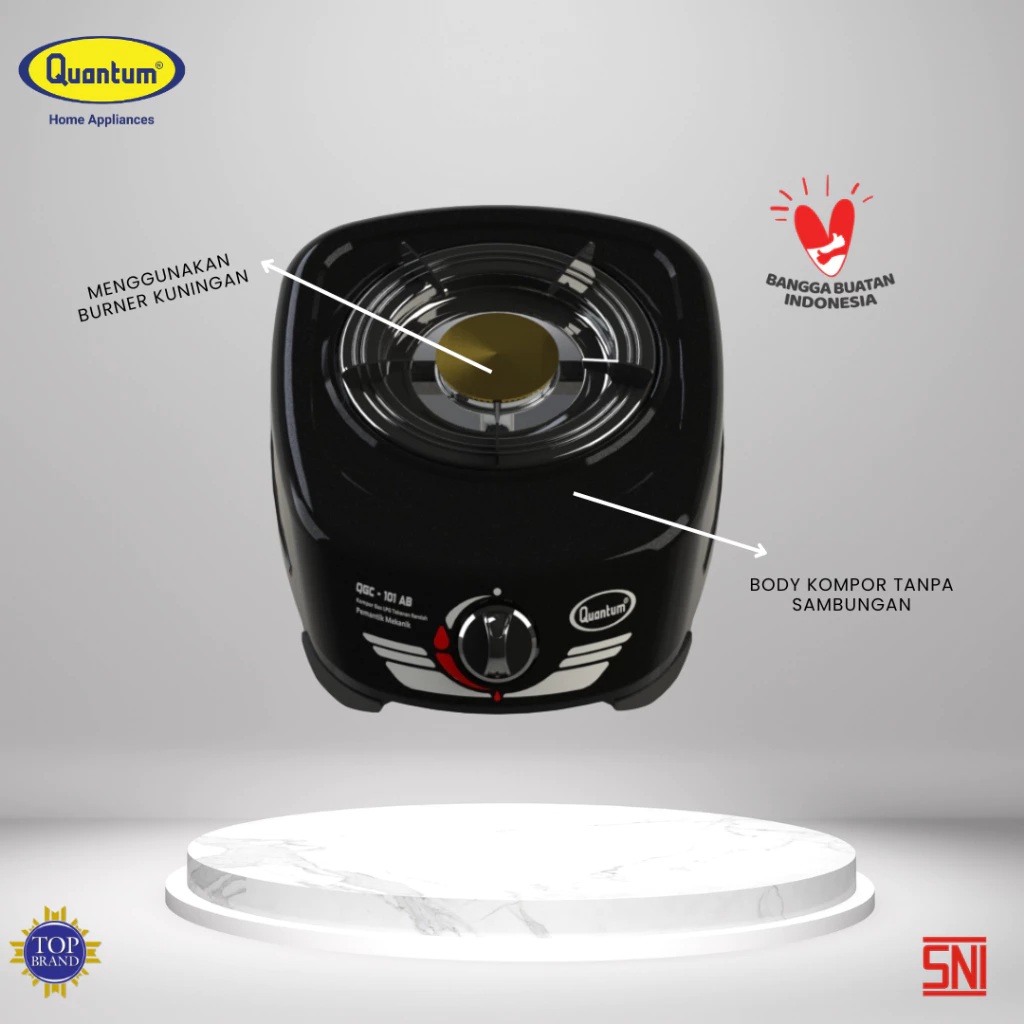 Nawasena Sentosa Utama Quantum Kompor Gas 1 Tungku QGC - 101 AB