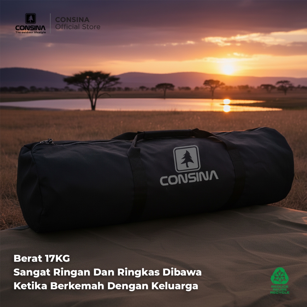 Consina Segara Alam Consina Auto Springfield 6P Camper Tent