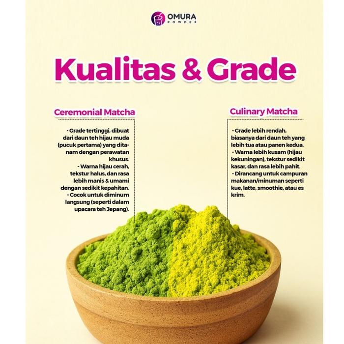 Agung Food Industrindo Omura Reguler Ceremonial Matcha