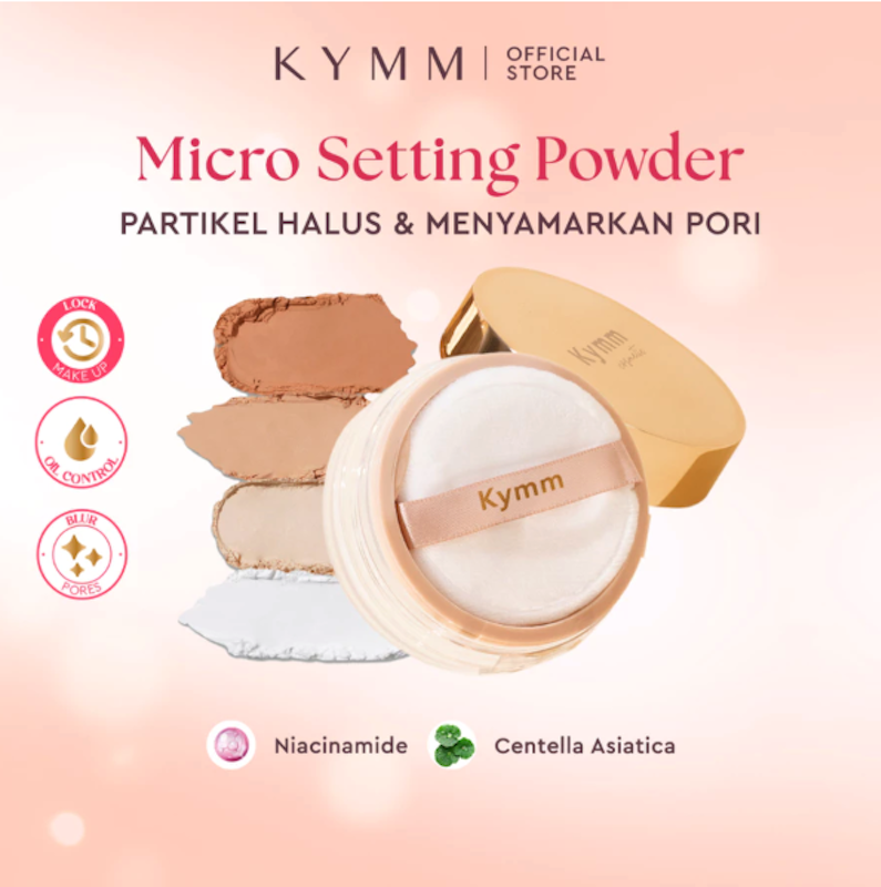 Kymm Skin Micro Setting Powder Pearl 3