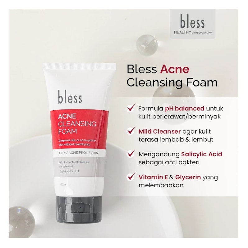 Bless Acne Cleansing Foam 4