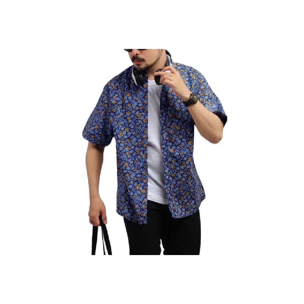DGM Fashion Kemeja Pria Printing Lengan Pendek ｜ 022-2342