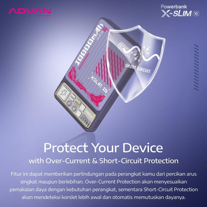 ADVAN Wireless Powerbank X-Slim 10 5