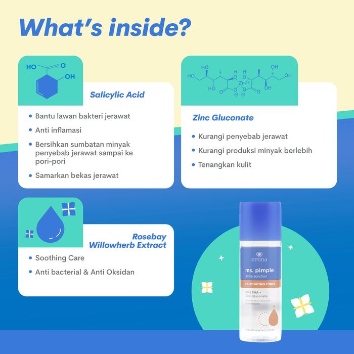 Ms. Pimple Acne Solution Exfoliating Toner 5