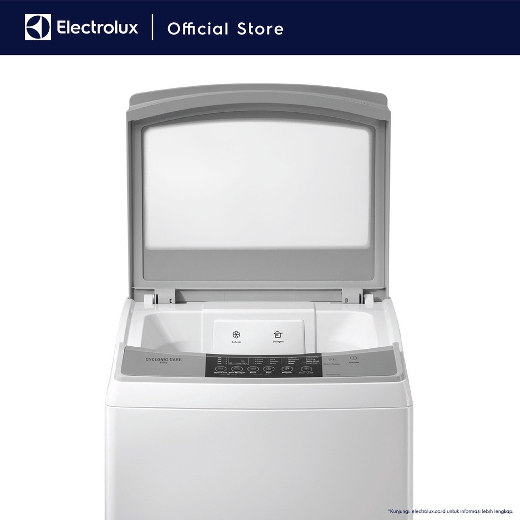 Electrolux Electrolux EliteCare 300 Mesin Cuci Top Loading 8.5 kg EWT8588H1WB