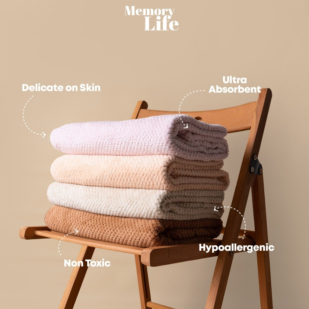 Sinar Mutiara Kasih MemoryLife Croffle Towel