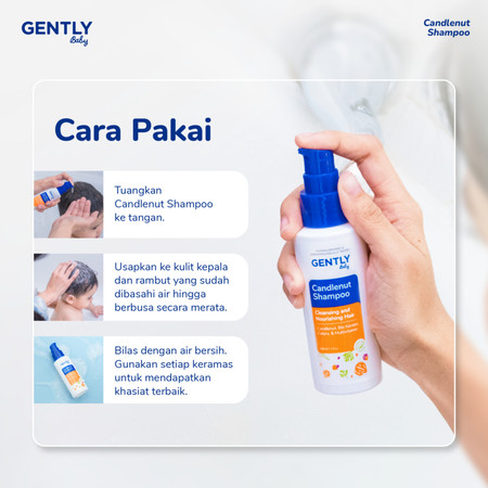Gently Candlenut Shampoo 4