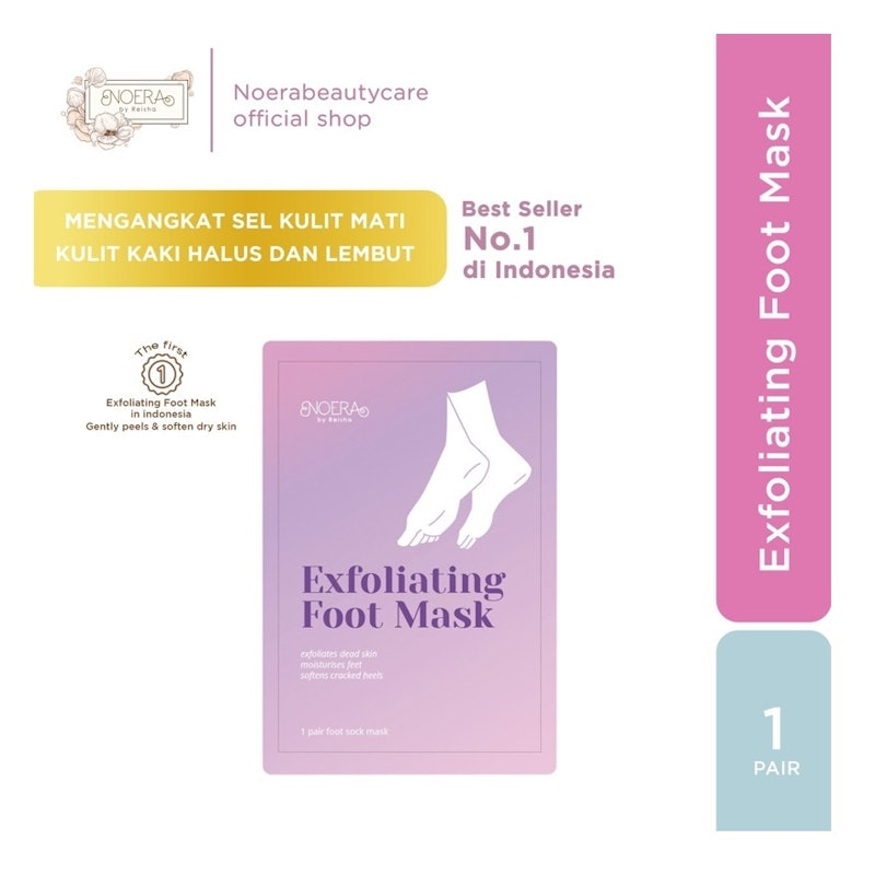 NOERA Exfoliating Foot Mask 4