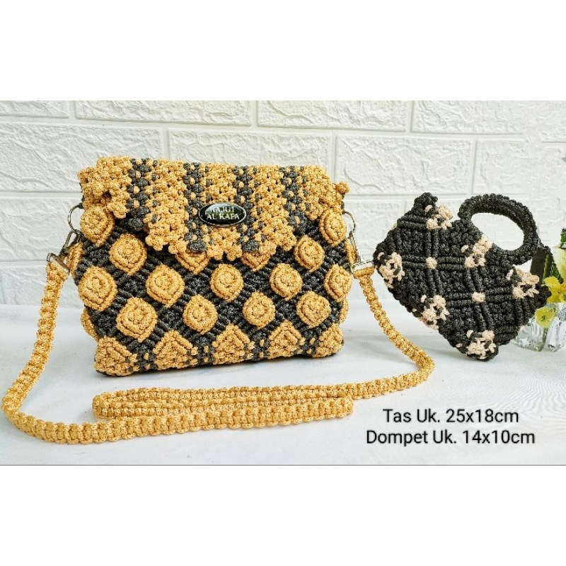 Al-Kafa Al-Kafa Set Dompet Wanita Talikur