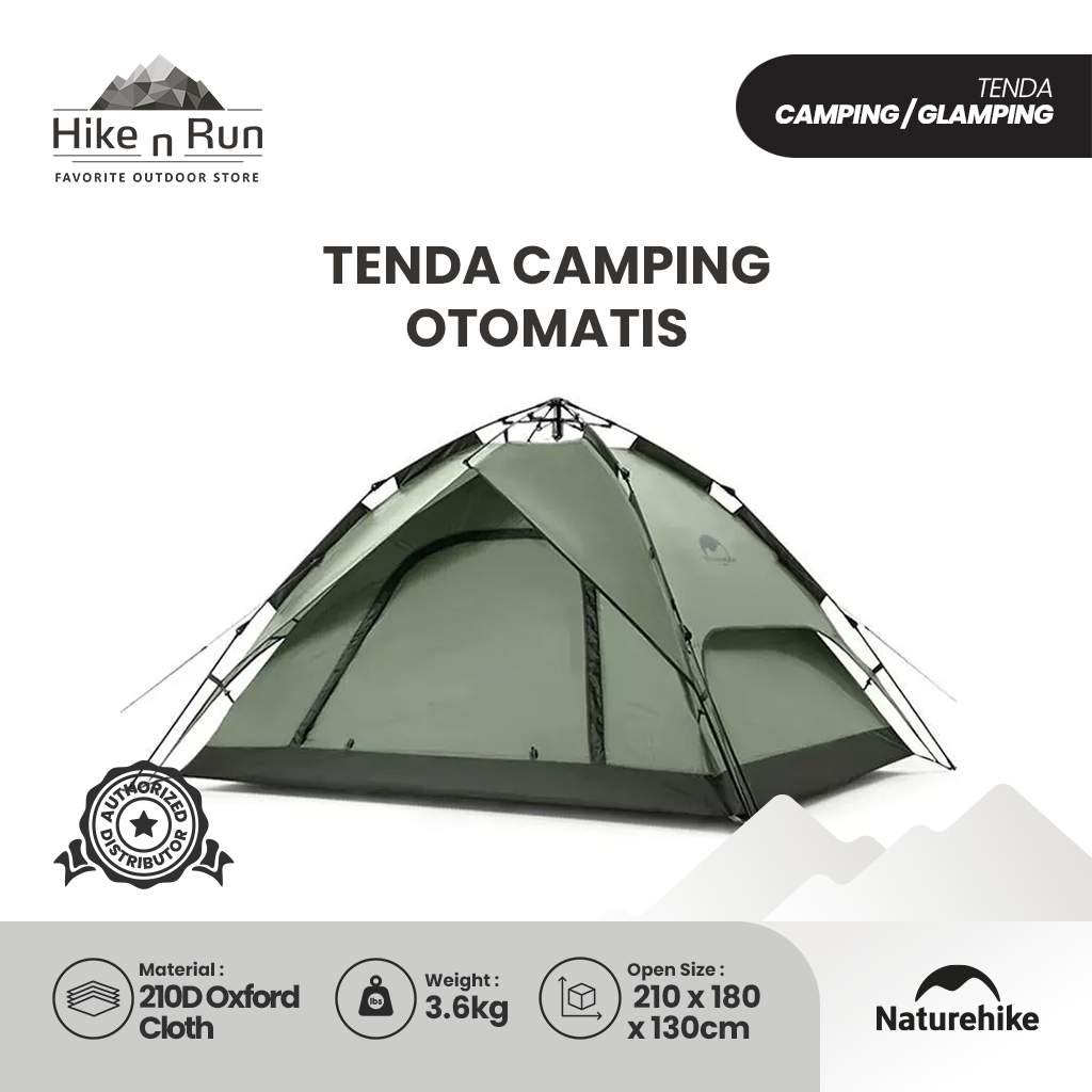 HNR Pesona Indonesia Naturehike Tenda Camping Otomatis NH21ZP008