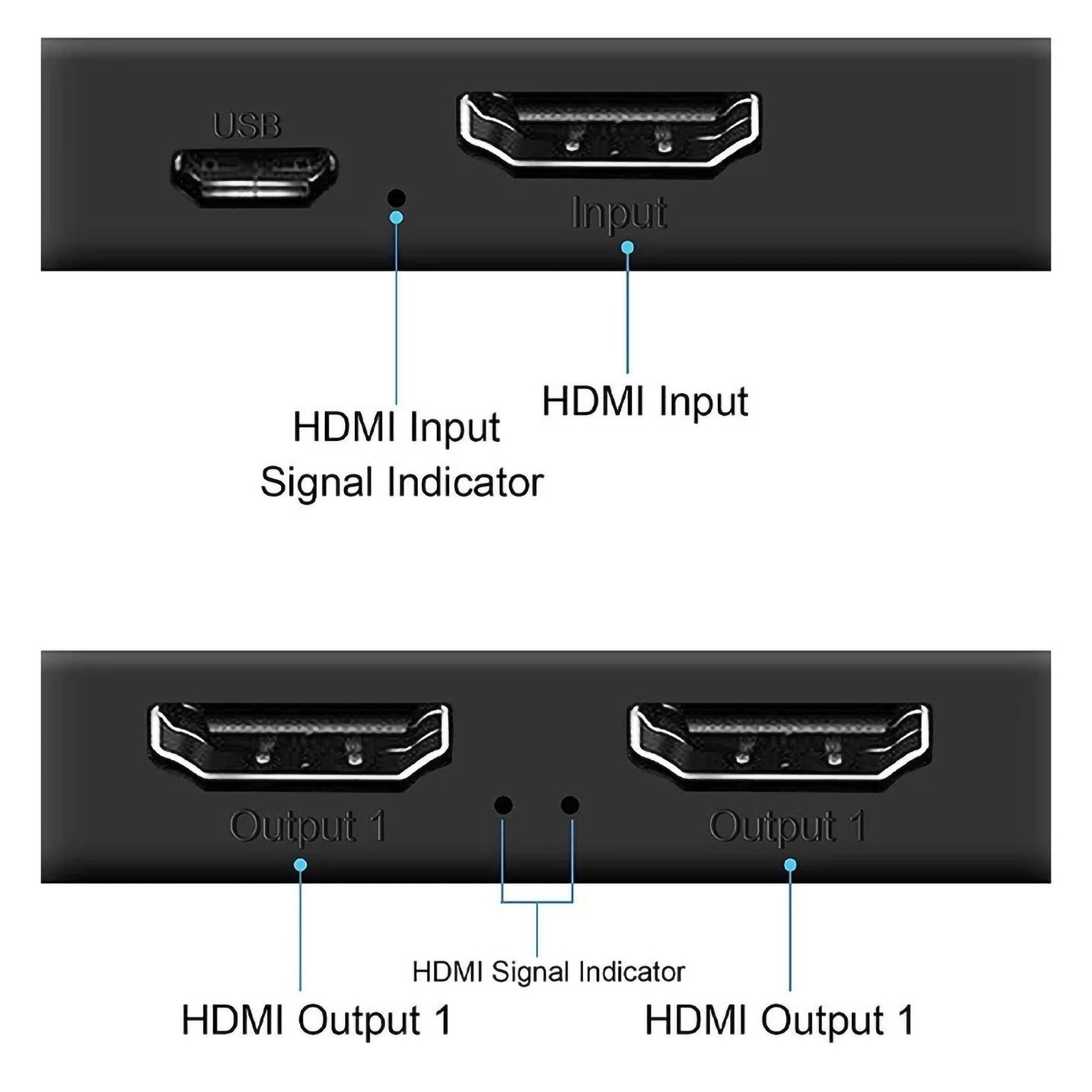5Star 2 Port HDMI Splitter 4